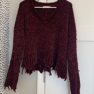 Lush Maroon sweater